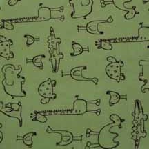Animal Outline Green