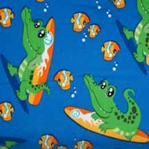 Surfing Alligator