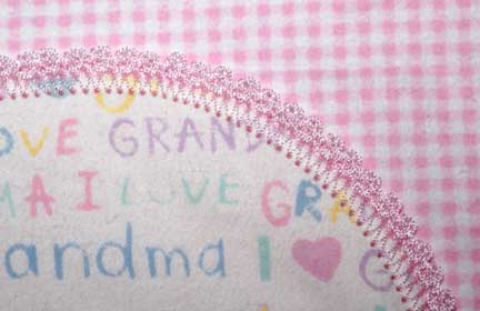 Add Crocheted Border To Any Blanket Set